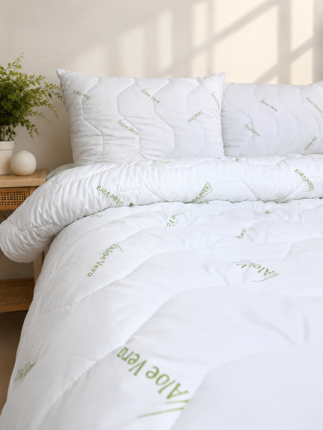 Aloe Vera Green paplón a vankúš
